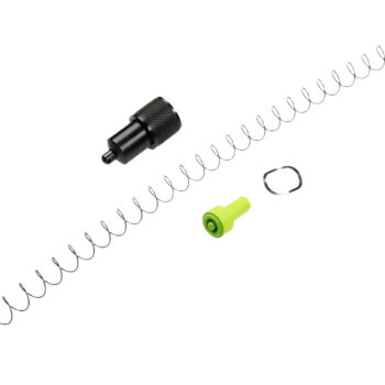 Wilson Combat  Extension Tube  1rd Black Parkerized with QD Sling Stud for Remington 870/1100/11-87, Includes Follower & Springs