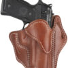 1791 Gunleather ORBH23CBRR BH2.3 Optic Ready OWB Size 2.3 Classic Brown Leather Belt Slide Compatible w/Glock 17/20/21/22/31/34/35/40/41/Sig Sauer P220/P226 Right Hand 2 151482
