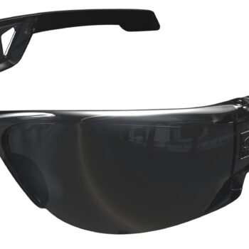 Mechanix Wear VNS20ABBU Type-N  OSFA Smoke Lens Anti-Scratch Black Frame