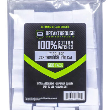 Breakthrough Clean BTCPS112600 Square Patches 243/270 Cal 600 pieces