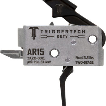 TriggerTech AH0TDB33NNF Duty  Flat Trigger Two-Stage 3.50 lbs Draw Weight Fits AR-15