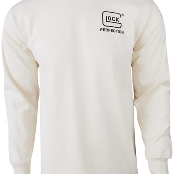 Glock AP96072 Born In Austria  Tan Pre-Shrunk Cotton Long Sleeve Medium
