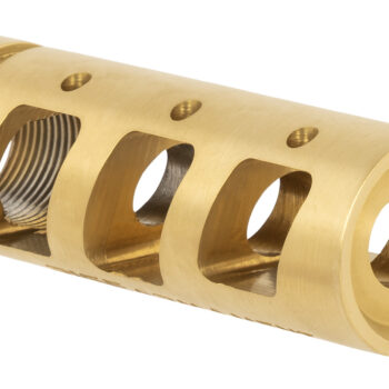 Rise Armament RA701308TIN RA-701  Gold Nitride Titanium with 5/8"-24 tpi Threads for 30 Cal