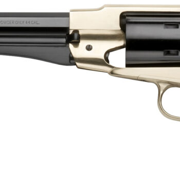 Pietta PF58BR448 1858 Army 44 Cal 8" 6rd Brass Frame, Blued & Octagon Barrel w/Walnut Grips