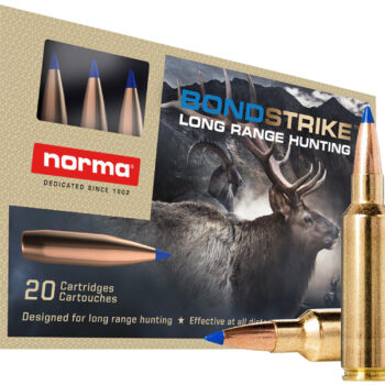 Norma Ammunition 20175832 Dedicated Hunting Bondstrike 300WSM 180gr Bonded Polymer Tip 20 Per Box/10 Case