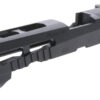 Rival Arms RARA10G306A Precision Slide A1 Black QPQ Steel, Ported, Front & Rear Serrations, RMS Optic Cut Fits Glock 43/43X 1 156821 5