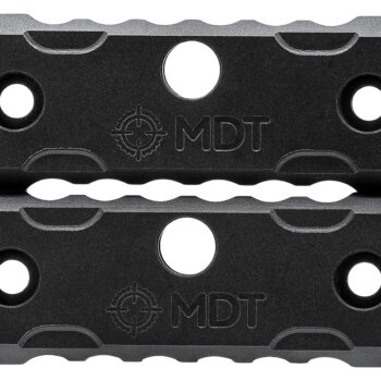 Mdt Sporting Goods Inc 107320BLK Forend Weight  M-LOK Mount, 0.35 lbs Each (2 Pack), QD Sling Mount, Black Steel