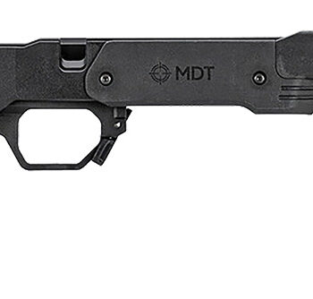 Mdt Sporting Goods Inc 105051BLK XRS Chassis Black Aluminum Core with Polymer Panels, Adj. Cheekrest, M-LOK Forend, Interchangeable Grips, AICS Mag Compatible, Fits CZ 457