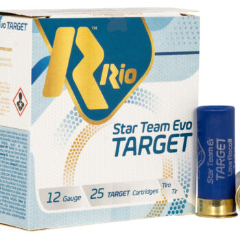 Rio Ammunition STT32LR8 Team Target  12Gauge 2.75" 1 1/8oz 8Shot 25 Per Box/10 Case