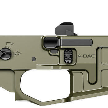 Radian Weapons R0391 A-DAC 15 Lower Receiver OD Green, Fully Ambi Controls, Talon 45/90 Safety, Ext. Bolt Catch, Left-Side Mag Release, Right-Side Bolt Release, Enhanced Takedown Pins