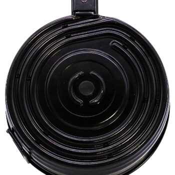 Kci Usa Inc KCIMZ004S AK-47  75rd Drum 7.62x39mm Black Steel Fits AK-47/AKM Platform