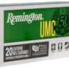 Remington Ammunition 23812 UMC 223Rem 50gr Jacketed Hollow Point 20 Per Box/10 Case 1 15934