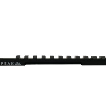 Weatherby J010003 Picatinny Rail  Matte Black Aluminum Weatherby Model 307 Integrated Weaver Mount Long Action 20 MOA
