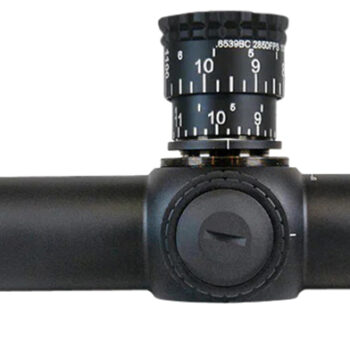 Huskemaw Optics 10520TAC Tactical Hunter Black 5-20x50mm 34mm Tube, Illuminated HuntSmart Reticle Second Focal Plane