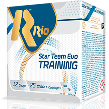 Rio Ammunition STT32X75 Star Team EVO  12Gauge 2.75" 1 1/8oz 7.5Shot 25 Per Box/10 Case