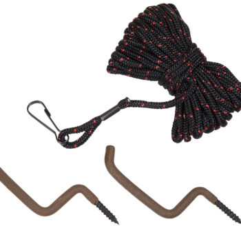 Allen 54 Bow & Gun Rope Treestand Black/Red 20' Long Includes 2 Hangers