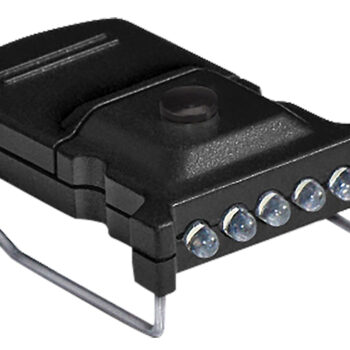 Cyclops CYC-MHC2PK-W Micro Hat Clip Light Black 10 Lumens White LED
