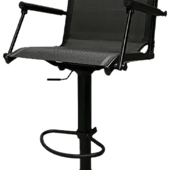 Muddy MUDMGS600 Swivel Extreme Ground Seat Black Flex-Tek/Steel