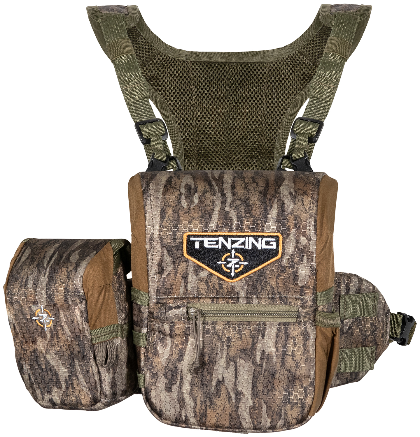 Tenzing TZGBHMOSM Bino Harness Small Mossy Oak Bottomland Poly Oxford 3 Tenzing TZGBHMOSM Bino Harness Small Mossy Oak Bottomland Poly Oxford