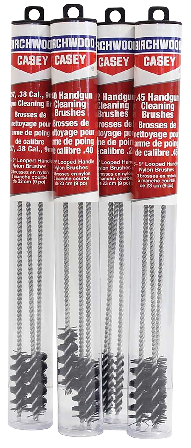 Birchwood Casey 41209 Cleaning Brushes Handgun Looped 22 Cal 9" Nylon 3 Pack 3 Birchwood Casey 41209 Cleaning Brushes Handgun Looped 22 Cal 9" Nylon 3 Pack