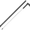 Cold Steel CSCN38CBL Cable Whip Cane Black Carbon w/Zinc Plating 32" OAL 2 164906