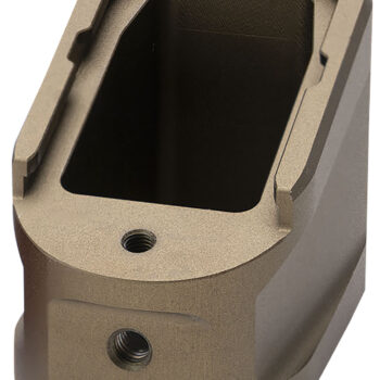 Strike Industries EMPALG17FDE Extended Mag Plate  Fits Glock G17 Fits Glock G22 Flat Dark Earth 6061 T-6 Aluminum