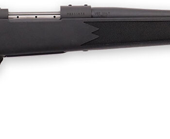 Weatherby VYT222RR0T Vanguard Synthetic Compact 22-250 Rem 5+1 20" Matte Blued #1 Threaded Barrel, Matte Blued Drilled & Tapped Steel Receiver, Black Adjustable Synthetic Stock