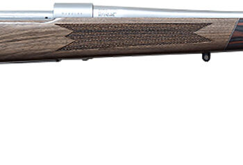 Howa HWH308SLUX M1500 Super Deluxe Full Size 308 Win 4+1 22" Stainless Threaded Barrel, Drilled & Tapped Stainless Steel Receiver, Turkish Walnut Fixed Stock