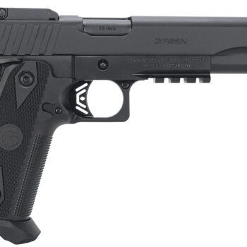 Girsan 395075 Witness2311  10mm Auto 15+1 6" Black Steel Barrel, Black Optic Ready/Serrated Steel Slide, Black Polymer Frame w/Beavertail & Picatinny Rail, Black Checkered Polymer Grip, Ambidextrous