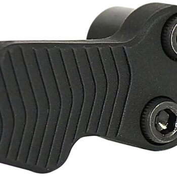 Odin Works ACCXMRBLK  Extended Magazine Release AR-15 Cerakote Black 6061 Aluminum