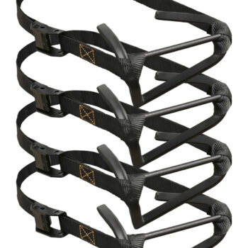 Muddy MUD-MSS-4PK Micro Stagger Step Black Steel Nylon