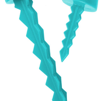 Targettack Llc  Targettack  Teal Green Polycarbonate Plastic 1"/3" For Paper/Vinyl Targets 12 Pack *Variety