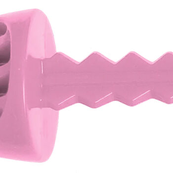 Targettack Llc  Targettack  Pink Polycarbonate Plastic 1" For Paper/Vinyl Targets 6 Pack