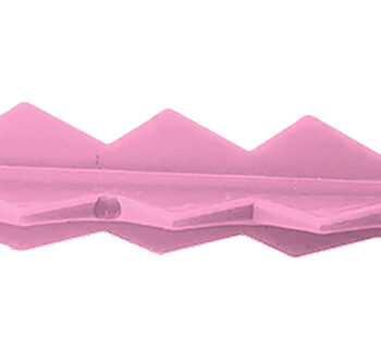 Targettack Llc  Targettack  Pink Polycarbonate Plastic 3" For Paper/Vinyl Targets 12 Pack