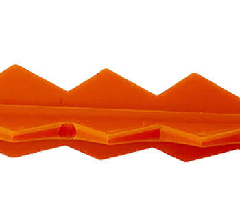 Targettack Llc  Targettack  Orange Polycarbonate Plastic 3" For Paper/Vinyl Targets *100 Loose Bulk