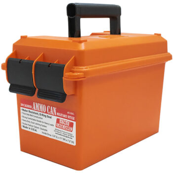 MTM Case-Gard AC50C35 Ammo Can  50Cal Orange Polypropylene