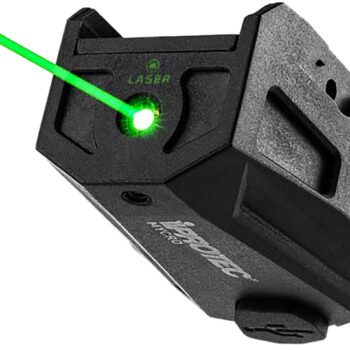 Alliance Consumer Group IPRLSR0002 Mycro Rail Mount Green Laser  Matte Black