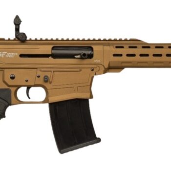 Gforce Arms GF2512BNZ GF25  12 Gauge Semi-Auto 3" 5+1 20" Bronze Cerakote Spiral Threaded Barrel, Bronze Cerakote Picatinny Rail Aluminum Receiver, Adjustable Black Synthetic Stock w/Black Rubber Grip