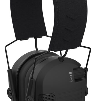 Walker's GWPRSEMT24PUN Razor Merica Muffs Punisher Polymer Over the Head Black