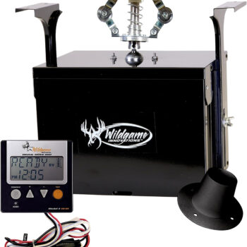 Wildgame Innovations WGIPU0032 Evolution Digital Feeder Kit 6 Programs 1-30 Seconds Duration Black
