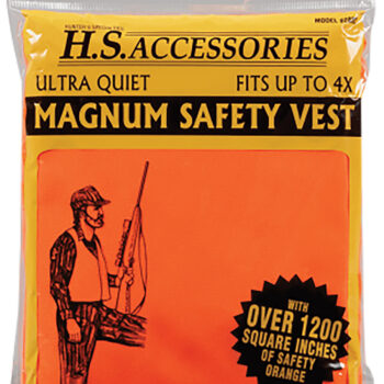Hunters Specialties HS02002 Safety Vest Magnum Fits up to 4XL Chest Orange