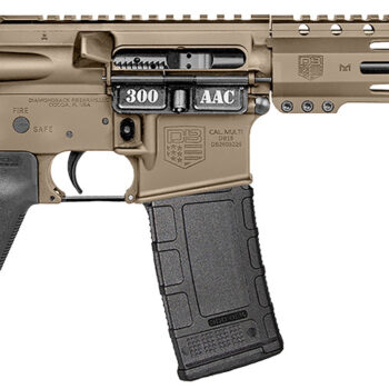 Diamondback DB1916B061 DB15  300 AAC 30+1 10" Flat Dark Earth Cerakote Heavy Barrel 9" M-LOK Handguard 7075-T6 Aluminum SBA3 Brace Magpul MOE Grip