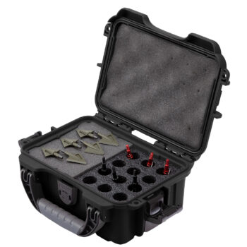 Nanuk 903S080BK0A0C1538 Broadhead Holder  Black NK-7 Resin