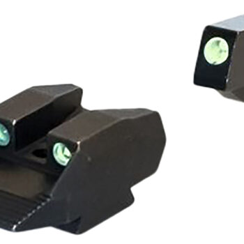 Kimber Mfg.,inc ML11231 K6S Night Sight Set  Green/Tritium Black Outline Front Sight-Green/Tritium Black Outline Rear Sight