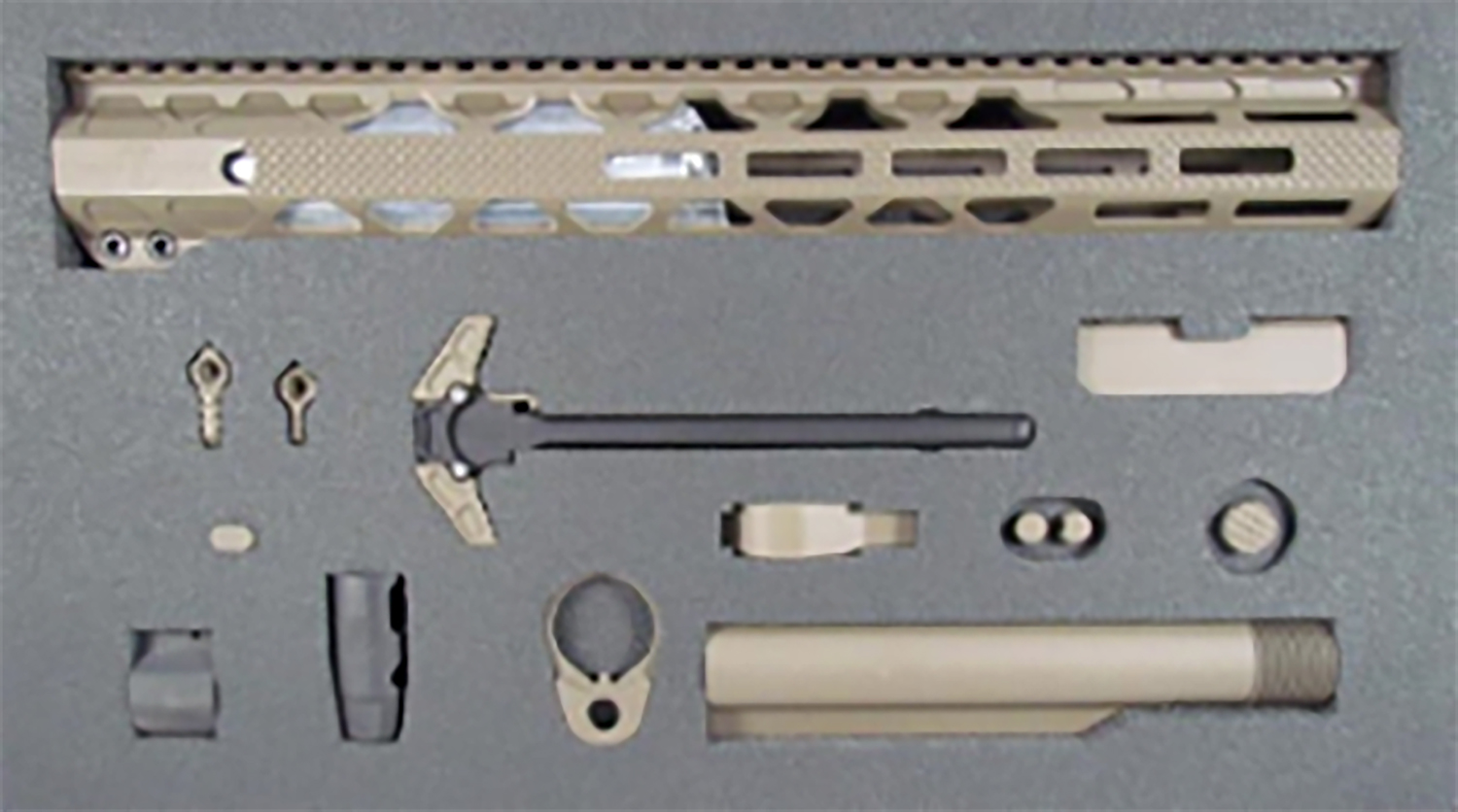 Timber Creek Outdoors TCGKD Greyman Complete Build Kit AR-15 Rifle Desert 3 Timber Creek Outdoors TCGKD Greyman Complete Build Kit AR-15 Rifle Desert