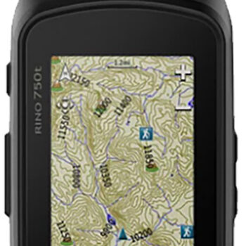 Garmin 0100195830 Rino 750t Communication/SOS/Maps 4.50GB Memory Black 3" Transflective Color TFT Display