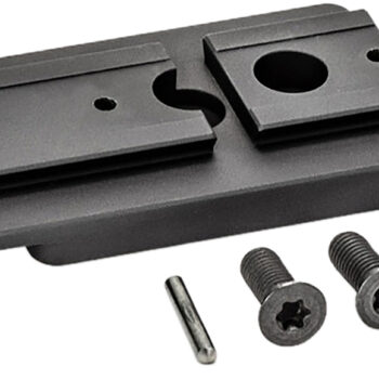 Griffin Armament GSMAACROFP Aimpoint Acro Plate Black Anodized Hardcoat 6061 T6 Aluminum