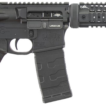 Larue Tactical LT1555612QUAD LT15  Quad Rail 5.56 30+1 12" Stealth Barrel Black Right Hand