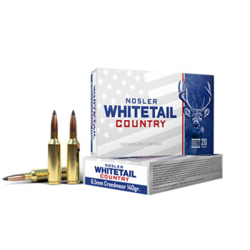 Nosler 40105   6.5Creedmoor 140gr Spitzer Boat Tail 20 Per Box/10 Case
