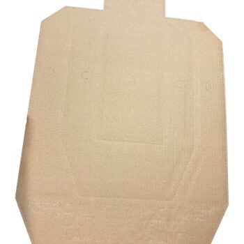 Action Target IPSC-CB IPSC/USPSA Targets  Hanging Cardboard 18" x 30" 100Ct